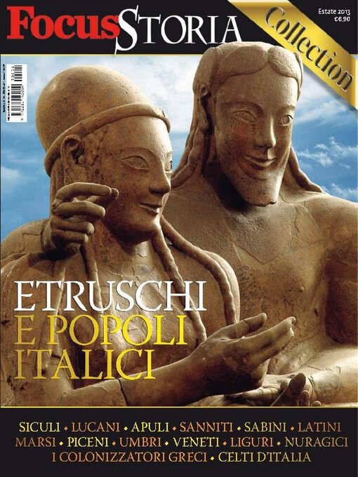 Title details for Gli speciali di Focus Storia: ETRUSCHI E POPOLI ITALICI by Mondadori Scienza S.p.A. - Available